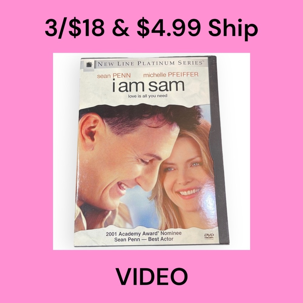 I Am Sam DVD π - Picture 1 of 3